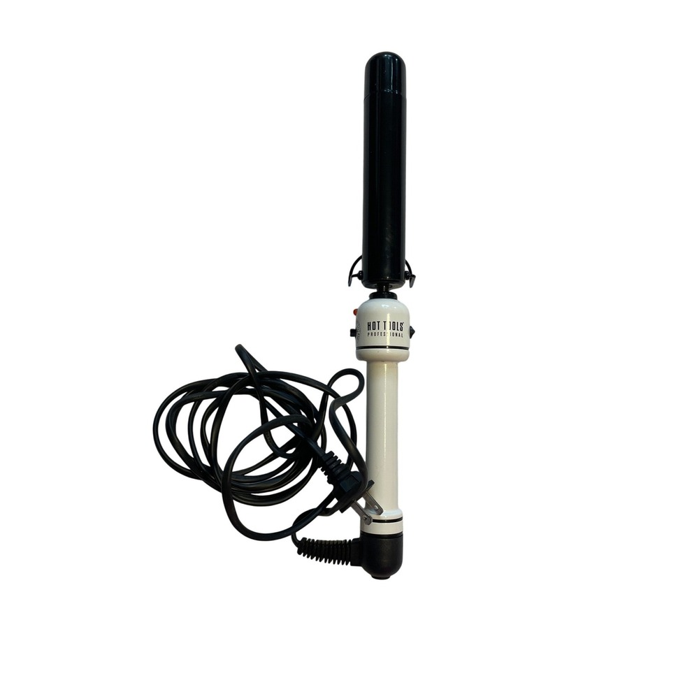 Hot Tools Professional Curling Wand HTBW1861 Black White Adjustable Heat 450F